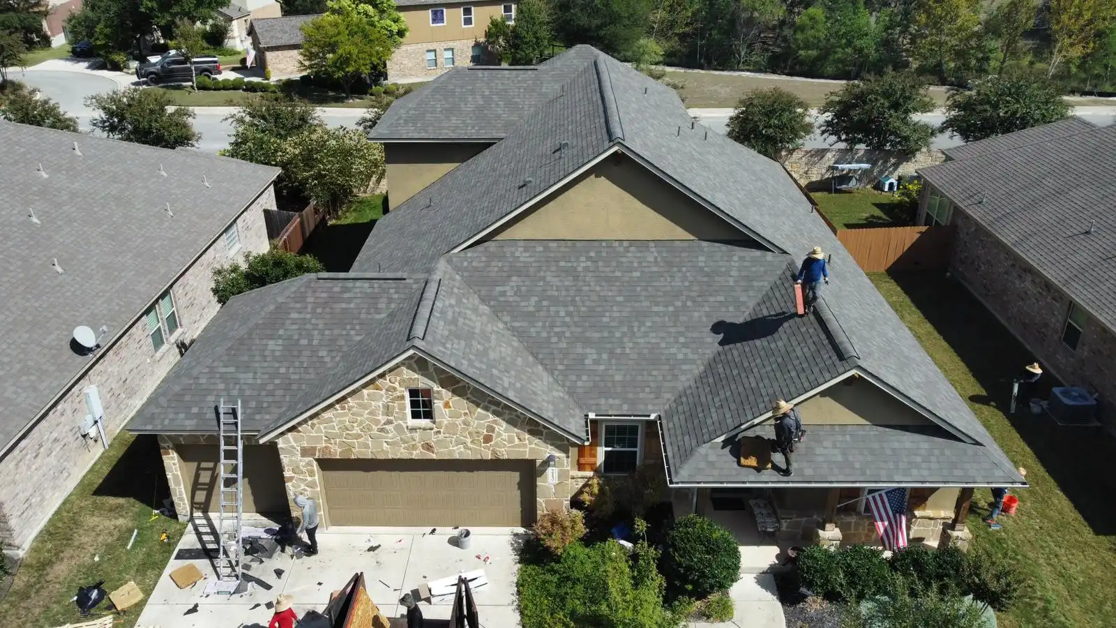 Roof maintenance services